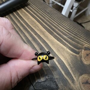 Black And YellowCat Eye Ring